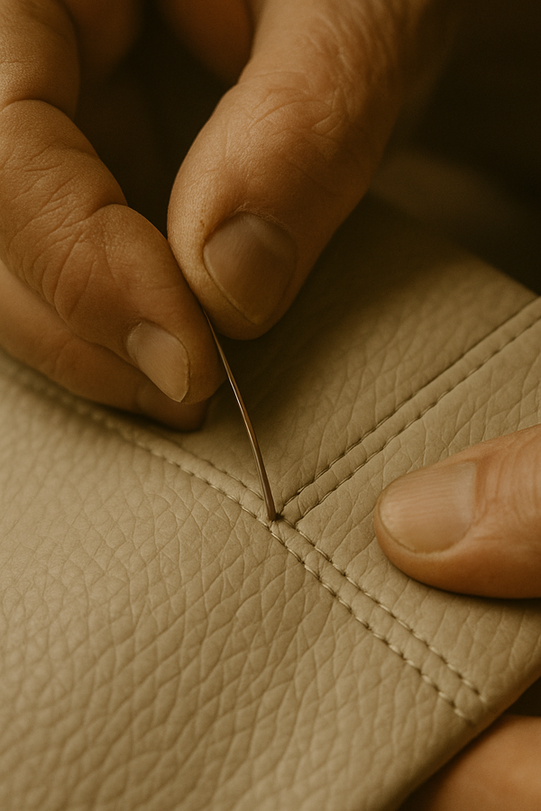 Every seam, a gesture of craftsmanship.
